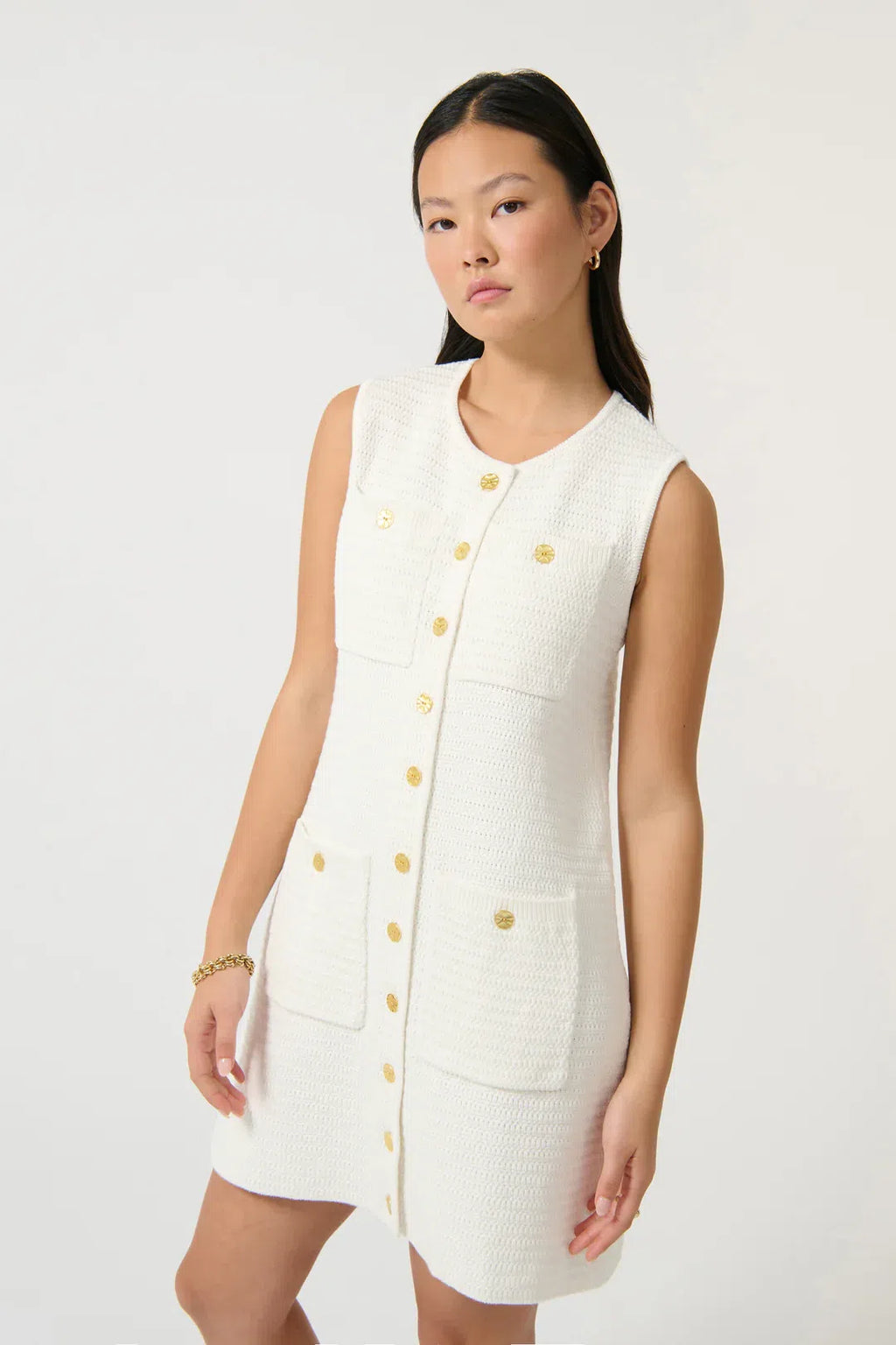 Helena Dress White