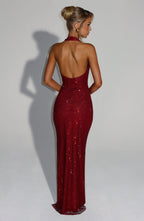 Starla Maxi Dress Wine