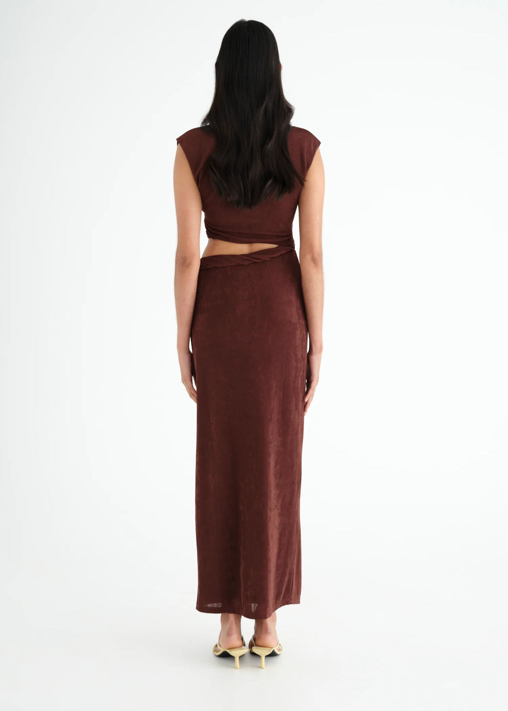 Henri Twist Maxi Brown